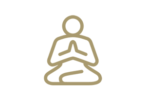 icon of person meditating